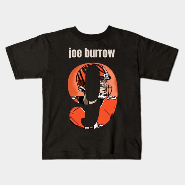 joe burrow cute graphic design Kids T-Shirt by Nasromaystro